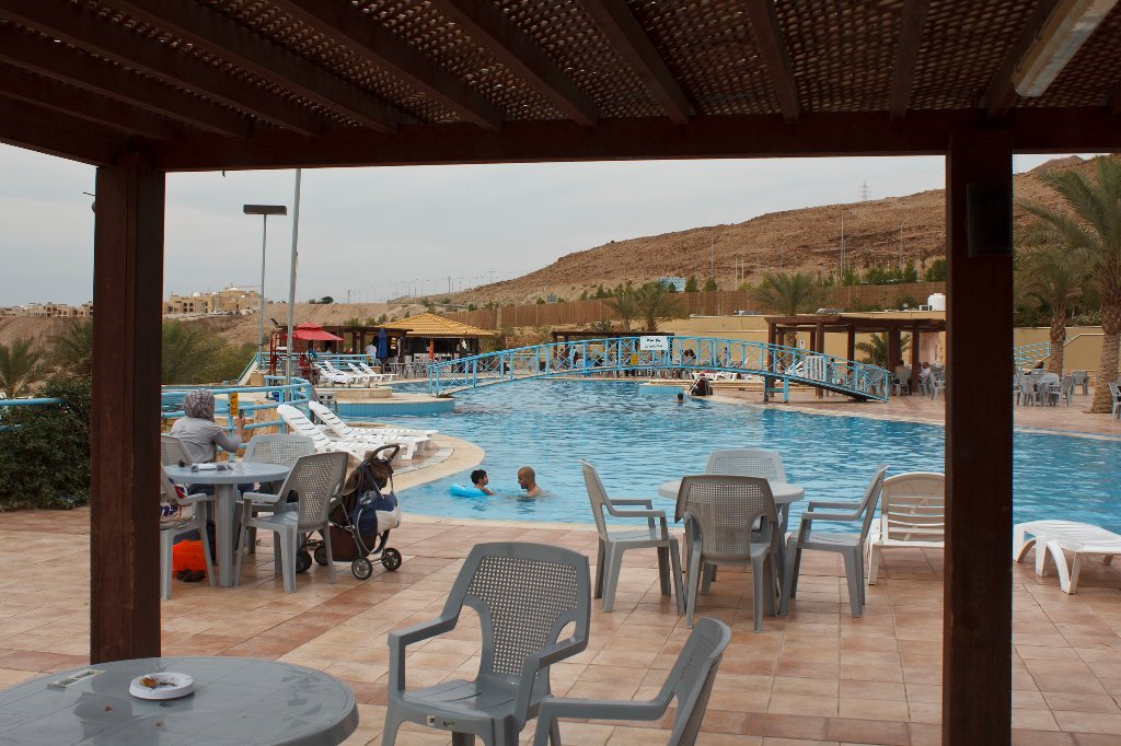 08-Swimming pool at the Dead Sea Resort.jpg - Swimming pool at the Dead Sea Resort